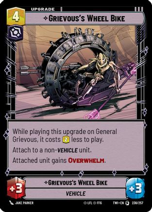 Grievouss Wheel Bike