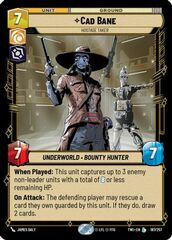 Cad Bane - Hostage Taker - Foil