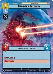 Droideka Security - Hyperspace - Foil