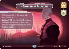 Chancellor Palpatine - Playing Both Sides - Showcase - Foil