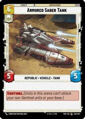 Armored Saber Tank - Foil