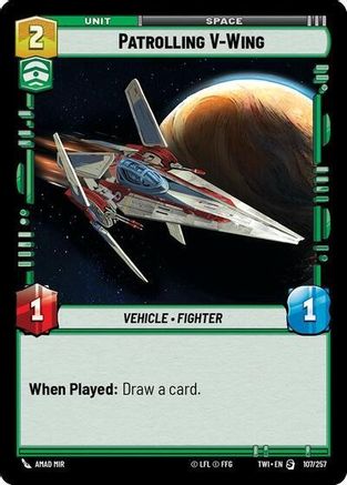 Patrolling V-Wing - Foil