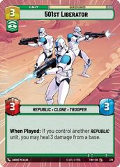 501st Liberator - Hyperspace - Foil