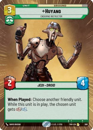 Huyang - Enduring Instructor - Hyperspace - Foil