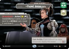 Padme Amidala - Serving the Republic - Showcase - Foil