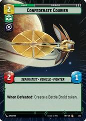 Confederate Courier - Hyperspace - Foil