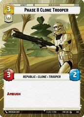 Phase II Clone Trooper - Hyperspace - Foil