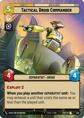 Tactical Droid Commander - Hyperspace - Foil