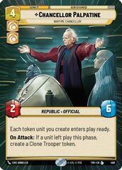 Chancellor Palpatine - Wartime Chancellor - Hyperspace - Foil