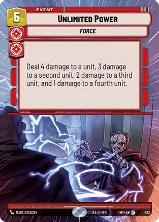 Unlimited Power - Hyperspace - Foil
