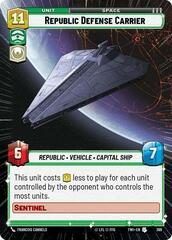 Republic Defense Carrier - Hyperspace - Foil