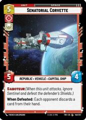 Senatorial Corvette - Foil