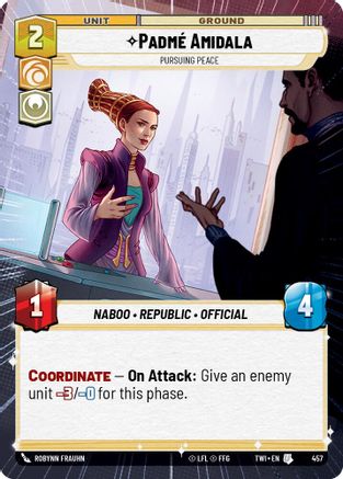 Padme Amidala - Pursuing Peace - Hyperspace - Foil