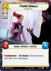 Padme Amidala - Pursuing Peace - Hyperspace - Foil