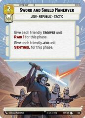 Sword and Shield Maneuver - Hyperspace - Foil