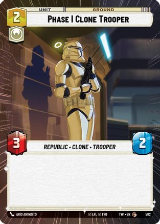 Phase I Clone Trooper - Hyperspace - Foil