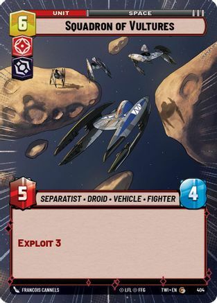 Squadron of Vultures - Hyperspace - Foil