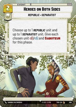 Heroes on Both Sides - Hyperspace - Foil