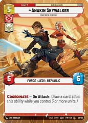 Anakin Skywalker - Maverick Mentor - Hyperspace (Weekly Play Promos) - Foil