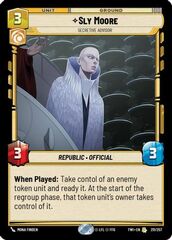 Sly Moore - Secretive Advisor - Foil