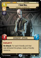 San Hill - Chairman of the Banking Clan - Hyperspace - Foil