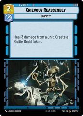 Grievous Reassembly - Foil