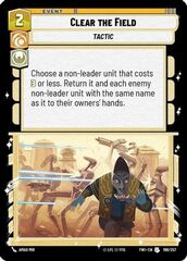 Clear the Field - Foil