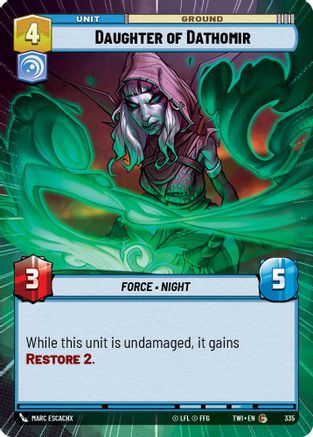 Daughter of Dathomir - Hyperspace - Foil