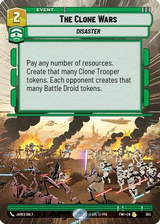 The Clone Wars - Hyperspace - Foil