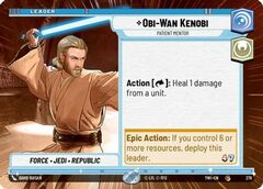 Obi-Wan Kenobi - Patient Mentor - Hyperspace