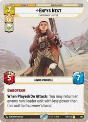 Enfys Nest - Champion of Justice - Hyperspace - Foil