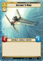 Hotshot V-Wing - Hyperspace - Foil