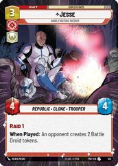 Jesse - Hard-Fighting Patriot - Hyperspace - Foil