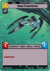 Droid Starfighter - Hyperspace - Foil