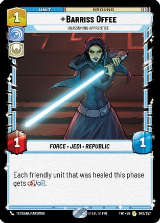 Barriss Offee - Unassuming Apprentice - Foil