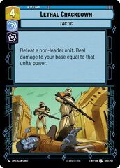 Lethal Crackdown - Foil