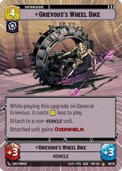 Grievous's Wheel Bike - Hyperspace - Foil