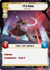 Plo Koon - Koh-to-yah! - Hyperspace - Foil