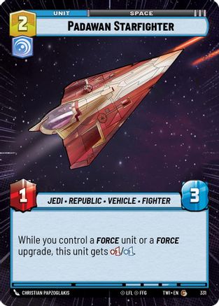 Padawan Starfighter - Hyperspace - Foil