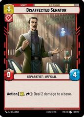 Disaffected Senator - Foil