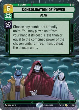 Consolidation of Power - Hyperspace - Foil