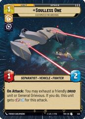 Soulless One - Customized for Grievous - Hyperspace - Foil