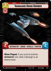 Vanguard Droid Bomber - Hyperspace - Foil