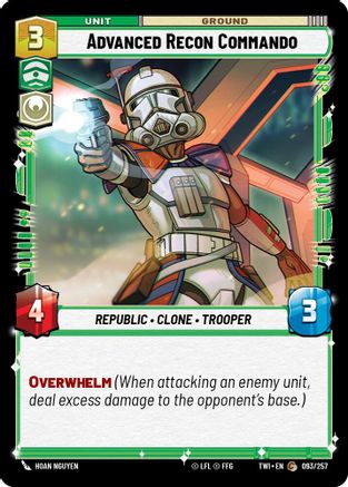 Advanced Recon Commando - Foil