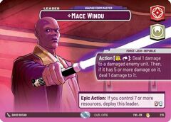 Mace Windu - Vaapad Form Master - Showcase - Foil