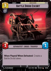 Battle Droid Escort - Hyperspace (Weekly Play Promos) - Foil