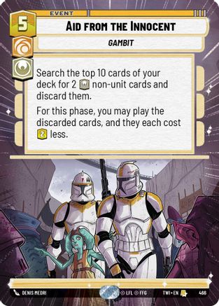 Aid from the Innocent - Hyperspace - Foil