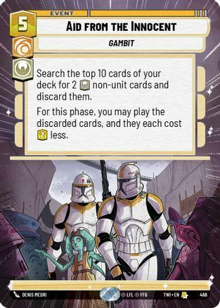 Aid from the Innocent - Hyperspace - Foil