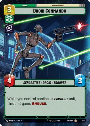 Droid Commando - Hyperspace - Foil