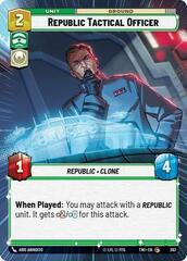 Republic Tactical Officer - Hyperspace - Foil